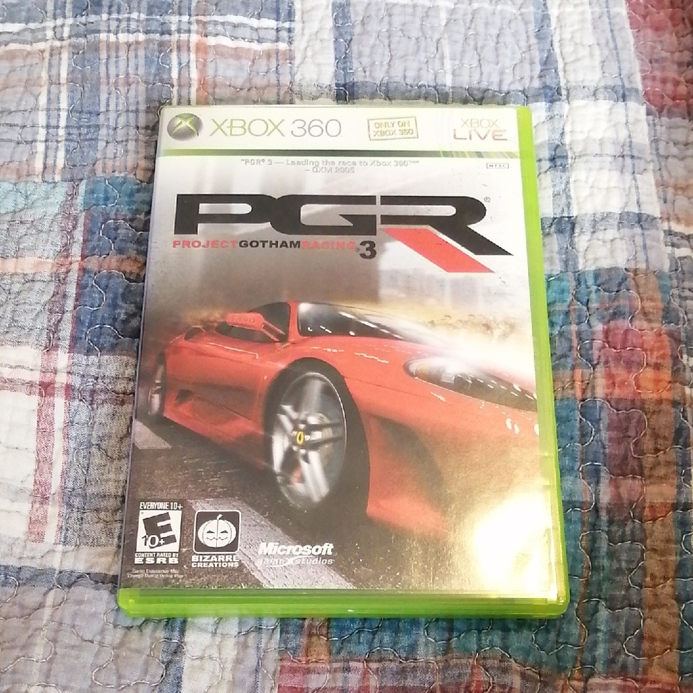 💀 CIB Microsoft Xbox 360 Project Gotham Racing 3